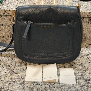 Marc Jacobs Blue Medium Sized Saddle Bag Crossbody